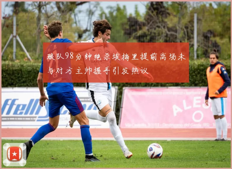 狼队98分钟绝杀埃梅里提前离场未与对方主帅握手引发热议
