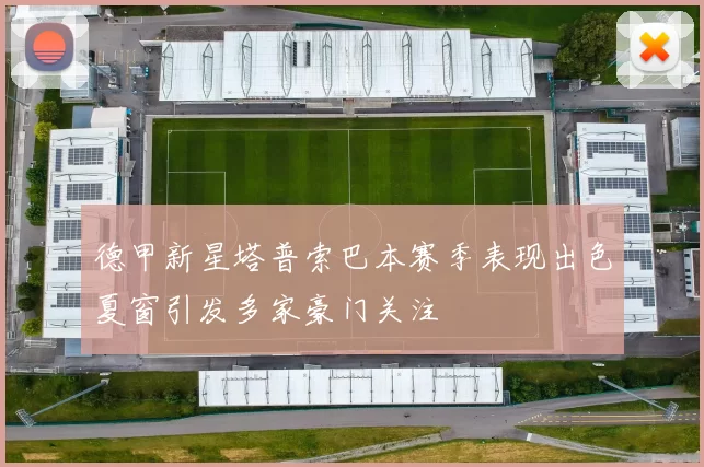 德甲新星塔普索巴本赛季表现出色夏窗引发多家豪门关注